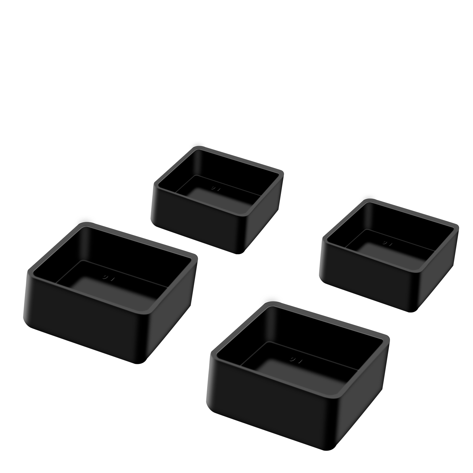 Plastic Foot Mats for SZM-10 / SZM-15 Stand Mixer – Anti-Slip Rubber Feet (Set of 4)