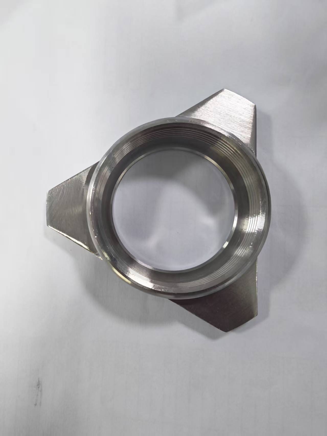 Sausage Stuffer Locking Ring Nut for 5L/11LBS Model – Tube Fixing Replacement Part